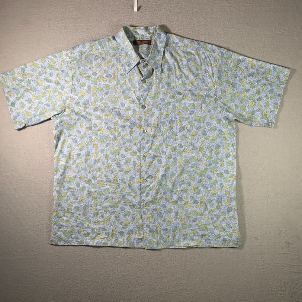 Tori Richard Button Shirt Mens 2XL Honolulu Cotton Lawn